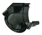 ANGLE DE GOUTTIERE A COLLER A 135° POUR PROFILE LG25 NOIR - UANC525N