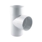 Culotte de descente 87° Ø80 mâle/femelle blanc - CULOTTE 87° MF 25 BLANC 10p