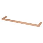 PORTE SERVIETTE  DOMINO 40 CM OR ROSE BROSSE