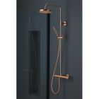 COLONNE DE DOUCHE TRIVERDE THERMOSTATIQUE OR ROSE BROSSE PVD