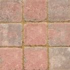 PAVE VIEILLI EP4 10,5X10,5 (15,43M2) ROUGE FLAMME NOIR