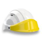 Casque - Orizon blanc visiere jaune - Taille unique