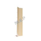 Angle Intérieur 135° / Bandeau Haut. 200 mm + 90 mm RIVEPRO Sable