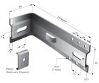 KIT 25 EQUERRES 180MM ST+PLATINES