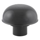 Chapeau de ventilation avec moustiquaire Ø40 ardoise - CHAP. VENTILATION D 40 ARDOISE