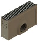 AVALOIR  100 BP GRILLEPASSERELLE ACIER GALVANISE ANTHRACITE A15