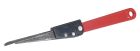 BROSSE CIRCULAIRE SUR TIGE 6MM D.75 FILS ONDULES INOX