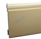 Bardage PVC - Isocel Premium+ taupe - long. 4m x larg. 16,6cm