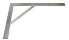 Équerre aluminium - 1,5 x 1m