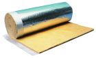 Rouleau de laine de verre - Parvacoustic - long. 15m x larg. 1,2m x ep. 30mm - R = 0,85