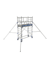Échafaudage roulant en aluminium - Totem Line 180