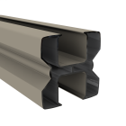 POTEAU EN ALUMINIUM GB - long 300cm x larg 82mm x ep. 82mm