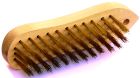 BROSSE METALLIQUE VIOLON 5 RANGS ACIER LAITONNE