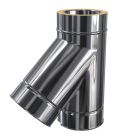 TE 135° DOUBLE PAROI APOLLO PELLETS Ø80