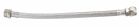 Flexible sanitaire acier inox - Souple, fiable et facile à raccorder - Raccord bicone pour tube cuivre de 10 - Mâle 3/8' - Longueur : 300mm - DN8 - ACS - QB