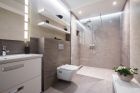 Receveur de douche à  carreler polystyrà¨ne extrudé - MONO BOARD gris clair rectangle - long. 140cm x larg. 90cm