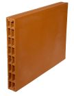 Carreau de terre cuite - PLACBRIC TBL - long. 66cm x haut. 5cm x ep. 7cm