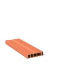 Bloc d'arase terre cuite - ARA205 - long. 57cm x larg. 20cm x haut. 5cm