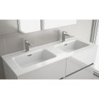 Vasque CONSTANZA 1210 double EN PORCELAINE BLANCHE 1210 x 16 x 460 mm