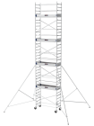 Échafaudage roulant en aluminium NEOLIUM 200 LINE - hauteur de travail 10m - Neolium 200 line