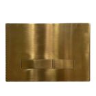 PLAQUE POUR WC SUSPENDU OR ROSE BROSSE