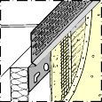 Profilé de ventilation de toiture en aluminium - long. 2,50m x ep. 13mm