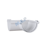 Angle Int / EXT90° à coller - Angle Int / EXT90° à coller pour Gouttière GD33 couleur BLANC
