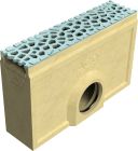 Avaloir Avec grille Voronoï Perle B125
