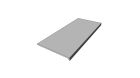 Carrelage en Grés cérame - Losa Graphite Accessori per piscina e giardino Bord en L descendant colle bord rectiligne antiderapant