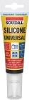 Mastic silicone - SILICONE UNIVERSEL transparent - tube eurolock de 80ml