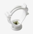 COLLIER MONOBLOC INSERT PAS DE VIS 7/150 D 32 BLANC   - CM32BL