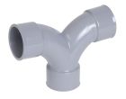 COUDE DOUBLE PARALLELE G RAYON FEMELLE/FEMELLE  87°30 DIAMETRE 32  - UOF88