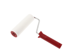 Rouleau polyester - 180mm, fibres 4mm, jetable ø 8mm