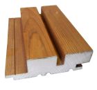 Bardage épicea du nord - DURLINE R3D 00 1N HF Marron classe III - long. 4,2m x larg. 12cm x ep. 44mm