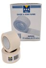 Bande à joint papier pour plaque de plâtre en rouleau long. 20m x larg. 52mm