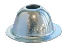 Rosace conique - Acier nickelé - Hauteur 14 mm - Ø 32 mm - Sachet de 25 pièces