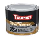 Masticage de vitre et petit rebouchage souple sur bois - MASTIC VITRIER blanc - Pot de 5 kg