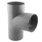 Culotte PVC évacuation 87° mâle/femelle Ø160 - CULOTTE MALE 87° D 160 1X10