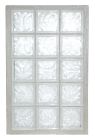 Panneau en brique de verre standard 198 n°36 - long. 127cm x haut. 67cm x ep. 8cm
