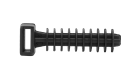 Cheville polyamide ccr 8 noire
