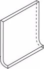 Grès cérame porcelainé - Pro Architectura 3.0 Plinthe à gorge 10 x20 pure black