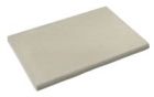 Margelle droite PLATE LUNA 50X33 BLANC