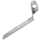 Ancrage bas de toit galva faible pente L 40cm spécial mini-crosse