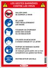 LES 5 GESTES BARRIERES (COVID-19)