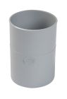 MANCHON FEMELLE/FEMELLE DIAMETRE 100 GRIS - UJTGT