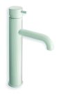 Mitigeur de lavabo mi haut TRIVERDE avec vidage - blanc