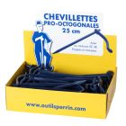 BOITE CHEVILLETTES PRO 25 CM OCTOGONALES 40 PIECES(816025)
