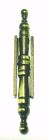 Paumelle à vase universelle Strauss Vonderweidt - Vieux bronze - Hauteur 105 mm - Platine 50 mm - Vendu par 2