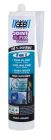 Mastic d'étanchéité - JOINT & FIX cristal - cartouche de 280ml