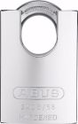 Cadenas 34 Platinum 55mm anse blindé acier cementé sur Cle Modele - 34CS/55KAMO